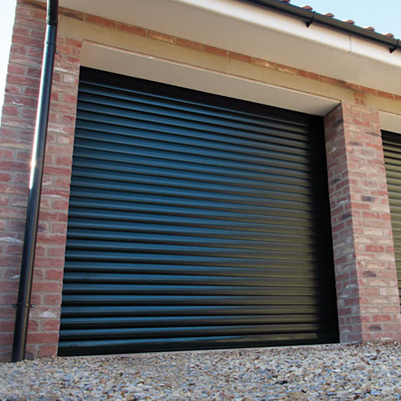 Gliderol Roller Garage Doors - Black