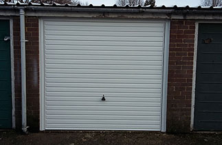 The door is a great improvement and my Nan is really pleased with it. Miss Ellis, Horsham, West Sussex.